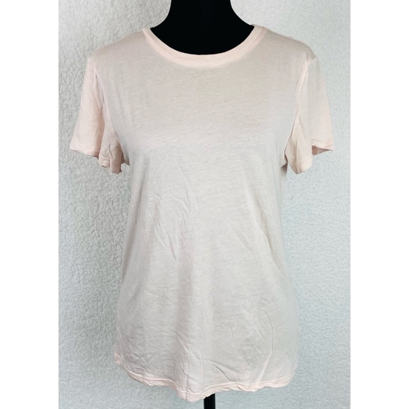 Z SUPPLY • Classic Light Pink Crewneck Short Sleeve Tee - Picture 2 of 12